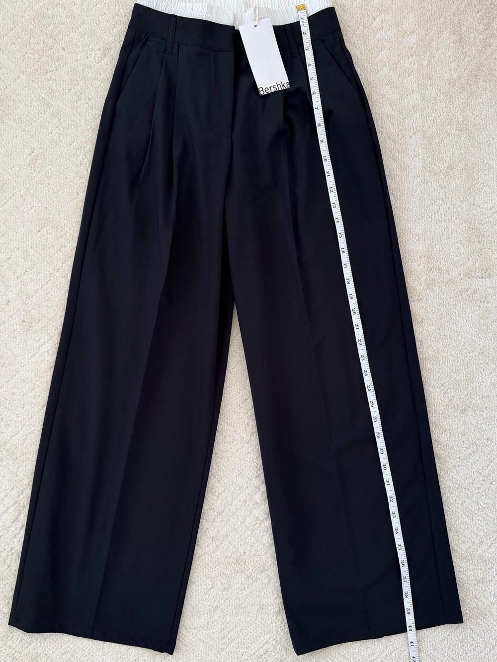 NWT Bershka Navy Wide-Leg Tailored
Trousers - Picture 11 of 11